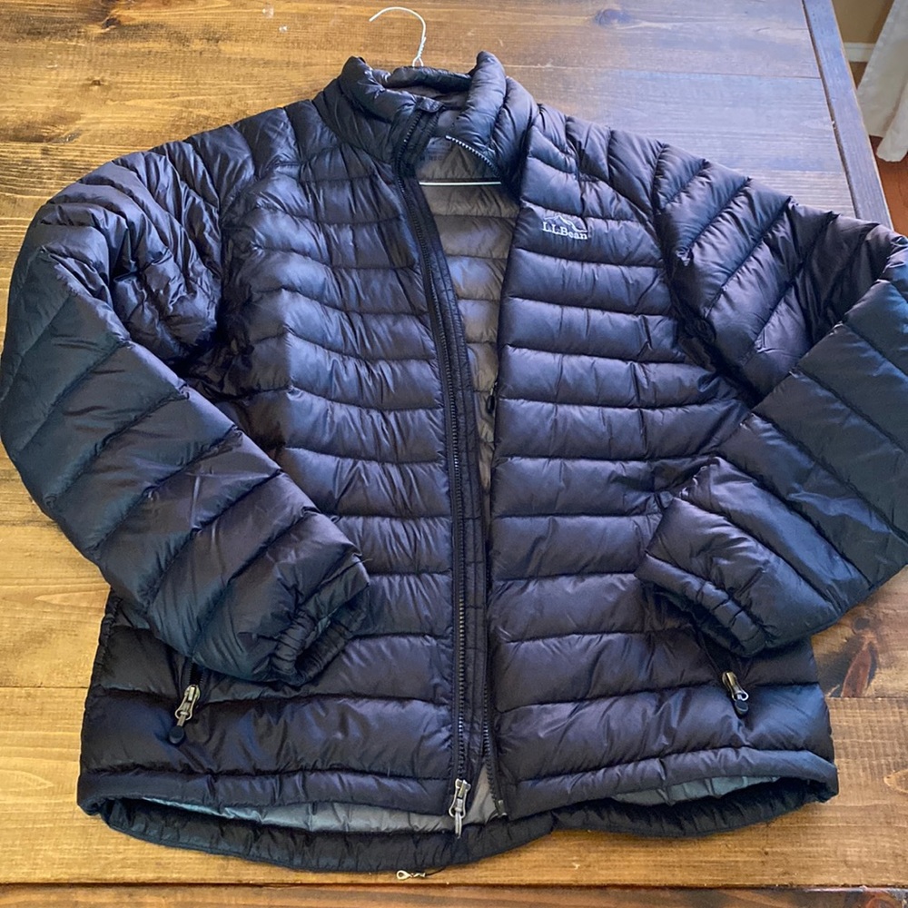 Men’s medium L.L. Bean down jacket
